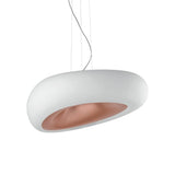 Dunia Pendant Light by Linea Light, Color: White, Pink Gold-Zafferano, Prismatic, , | Casa Di Luce Lighting