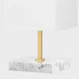 Mikaela Table Lamp By Mitzi - Aged Brass Stand View