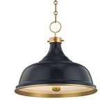 Darkest Blue Painted No.1 Pendant by Hudson Valley Lighting