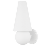 Cassius Wall Sconce By Troy Lighting, Finish: Textured White