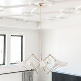 Buckingham Chandelier by Hudson Valley, Finish: Brass Aged, Nickel Polished, Old Bronze-Mitzi, Number of Lights: 8, 12, | Casa Di Luce Lighting