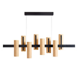 Black Note Keys LED Linear Suspension by LZF