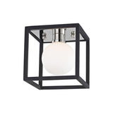 Aira Wall Sconce by Mitzi, Finish: Polished Nickel/Black-Mitzi, Number of Lights: 1, | Casa Di Luce Lighting