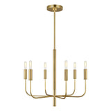 Brianna Chandelier by ED by Ellen DeGeneres, Finish: Nickel Polished, Burnished Brass, Number of Lights: 6, 9, 15, | Casa Di Luce Lighting