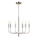 Brianna Chandelier by ED by Ellen DeGeneres, Finish: Nickel Polished, Burnished Brass, Number of Lights: 6, 9, 15, | Casa Di Luce Lighting
