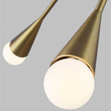 Jax Chandelier by ED by Ellen DeGeneres, Finish: Nickel Polished, Midnight Black, Burnished Brass, Number of Lights: 10, 12, | Casa Di Luce Lighting