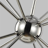 Jax Chandelier by ED by Ellen DeGeneres, Finish: Nickel Polished, Midnight Black, Burnished Brass, Number of Lights: 10, 12, | Casa Di Luce Lighting