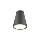 Hartford Outdoor Flushmount by Kuzco, Finish: Black, White, Size: Small, Large, | Casa Di Luce Lighting