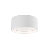 White Trenton Outdoor Flushmount with Diffuser by Kuzco Lighting