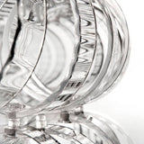 Ecos Wall Light by Vistosi, Color: White/Striped - Vistosi, Crystal/Striped, Finish: Bronze, Chrome, | Casa Di Luce Lighting