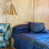 Jamie Floor Lamp by ED by Ellen DeGeneres, Finish: Nickel Polished, Burnished Brass, , | Casa Di Luce Lighting
