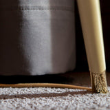 Ellis Floor Lamp by CVL, Shade: Drop Paper 100-CVL, Drop Paper 101-CVL, Drop Paper 103-CVL, Finish: Satin/Polished Brass-CVL, Satin/Polished Graphite-CVL, Satin/Polished Nickel-CVL, Satin/Polished Copper-CVL, | Casa Di Luce Lighting