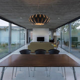 Emilia Pendant by Weplight, Color: Ash, Beech, Ebony, Grey Oak, Wenge, Red, Yellow, Green, Blue, White, Petiribí, , | Casa Di Luce Lighting