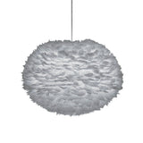 Eos Light Grey Pendant by UMAGE, Finish: Black, Size: Large, | Casa Di Luce Lighting