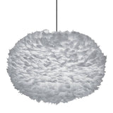 Eos Light Grey Pendant by UMAGE, Finish: Black, Size: X-Large, | Casa Di Luce Lighting