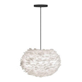 Eos White Pendant Light by UMAGE, Finish: Black, Size: Micro, | Casa Di Luce Lighting
