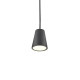 Hartford Outdoor Pendant by Kuzco, Finish: Black, Size: Small, | Casa Di Luce Lighting