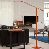Equo Gen 3 Floor Lamp by Koncept, Finish: Black, Silver, Orange, Color Temperature: 3500K, 4500K, | Casa Di Luce Lighting