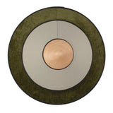 Cymbal Wall Sconce by Forestier, Finish: Evergreen-Forestier, Size: Medium, | Casa Di Luce Lighting