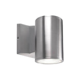 Nordic Outdoor Wall Sconce by Kuzco, Finish: Silver, Size: Small,  | Casa Di Luce Lighting