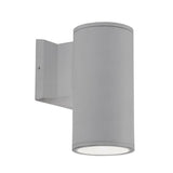 Nordic Outdoor Wall Sconce by Kuzco, Finish: Grey, Size: Large, | Casa Di Luce Lighting