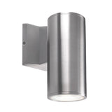 Nordic Outdoor Wall Sconce by Kuzco, Finish: Silver, Size: Large,  | Casa Di Luce Lighting