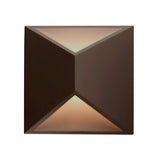 Indio Square Outdoor Wall Sconce by Kuzco, Finish: Espresso, , | Casa Di Luce Lighting