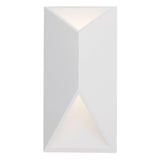 Indio Rectangular Outdoor Wall Sconce by Kuzco, Finish: White, , | Casa Di Luce Lighting