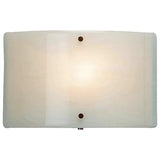 Textured Glass Wall Sconce - Casa Di Luce