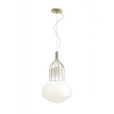Aerostat Pendant by Fabbian, Finish: Brass, Size: Small, | Casa Di Luce Lighting