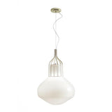 Aerostat Pendant by Fabbian, Finish: Brass, Size: Large, | Casa Di Luce Lighting