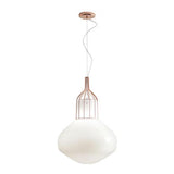 Aerostat Pendant by Fabbian, Finish: Copper, Size: Large, | Casa Di Luce Lighting
