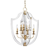 Arietta Pendant by Hudson Valley, Finish: Brass Aged, Nickel Polished, Size: Small, Medium, Large, | Casa Di Luce Lighting