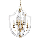Arietta Pendant by Hudson Valley, Finish: Brass Aged, Nickel Polished, Size: Small, Medium, Large, | Casa Di Luce Lighting