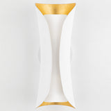 Josie Vanity Light By Mitzi - Gold Leaf/White Product Shot