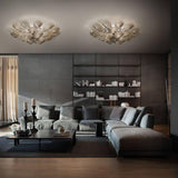 Gabbiano Ceiling Light by Sylcom, Color: Amber, Clear, Blue, Smoke - Vistosi, Size: Small, Large, | Casa Di Luce Lighting