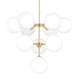 Ashleigh Chandelier by Mitzi, Finish: Brass Aged, , | Casa Di Luce Lighting