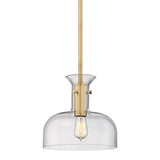 Coffey Pendant by Hudson Valley, Finish: Brass Aged, Nickel Polished, Size: Small, Large, | Casa Di Luce Lighting