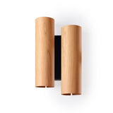 Black Note Duplet LED Wall Sconce by LZF