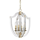 Arietta Pendant by Hudson Valley, Finish: Brass Aged, Nickel Polished, Size: Small, Medium, Large, | Casa Di Luce Lighting