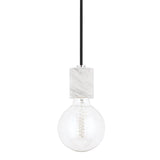 Asime Mini Pendant by Mitzi, Finish: Nickel Polished, , | Casa Di Luce Lighting