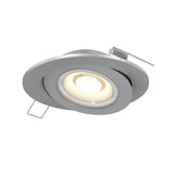 FGM 4” Flat Gimbal Recessed Light - Satin Nickel