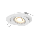 FGM 3” Flat Gimbal Recessed Light - White