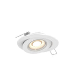 FGM 6” Flat Gimbal Recessed Light - White