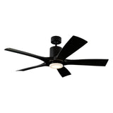Aviator 54-5 Fan by Modern Forms, Finish: Matt Black, , | Casa Di Luce Lighting