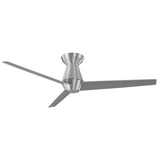 Aluminum/Titanium Silver Slim Flush Ceiling Fan by Modern Forms
