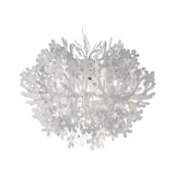 Fiorella Mini Chandelier by Slamp, Color: Copper, Gold, Silver, White, , | Casa Di Luce Lighting