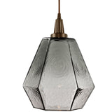 Hedra Pendant Light by Hammerton, Color: Chilled Smoke-Hammerton Studio, Finish: Flat Bronze, | Casa Di Luce Lighting