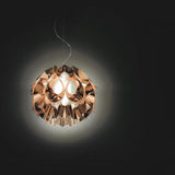 Flora Metal Pendant by Slamp, Color: Pewter, Gold, Silver, Copper, Size: Small, Medium, | Casa Di Luce Lighting