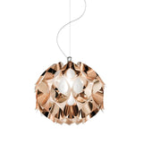 Flora Metal Pendant by Slamp, Color: Pewter, Gold, Silver, Copper, Size: Small, Medium, | Casa Di Luce Lighting